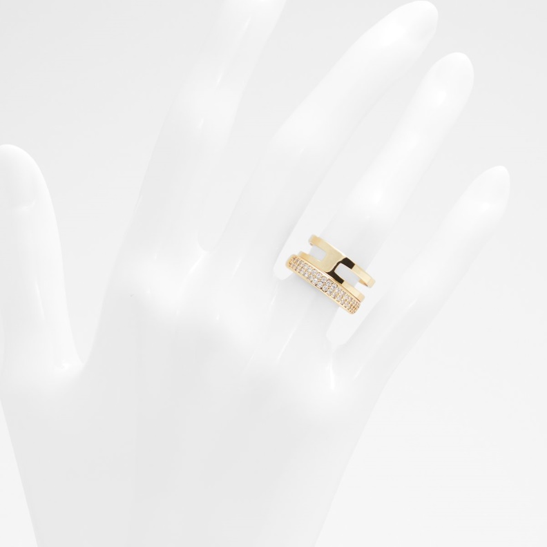 Fashion Gold-Clear Multi Aldo Banzet Ring