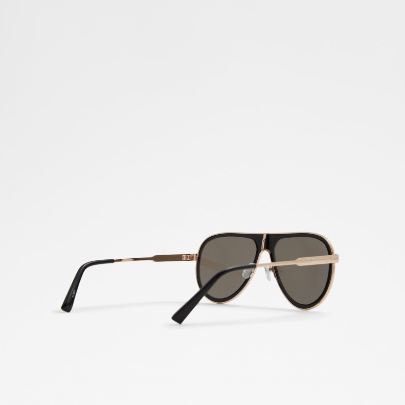 Fashion Black Sold Out Barnish Aviator Sunglasses Aldo