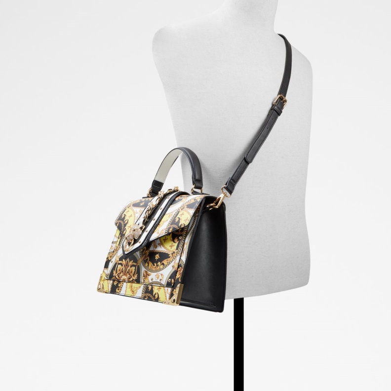 Fashion Aldo Baro Top Handle Bag Black Multi