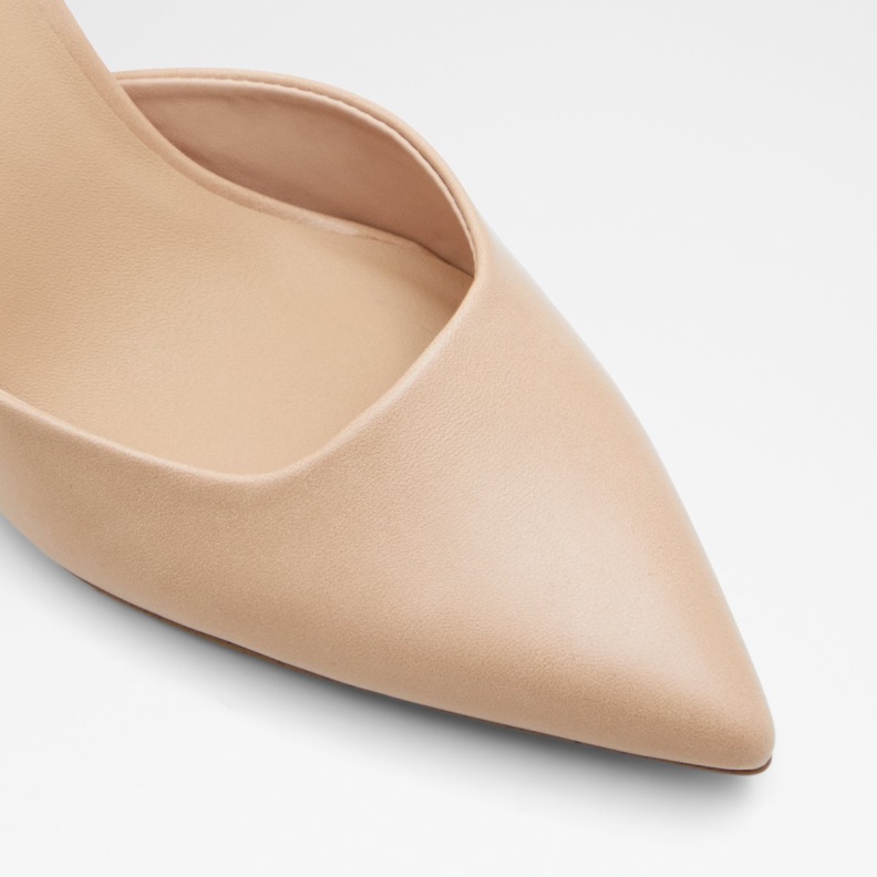 Fashion Aldo Basanti Sling Back High Heel Bone