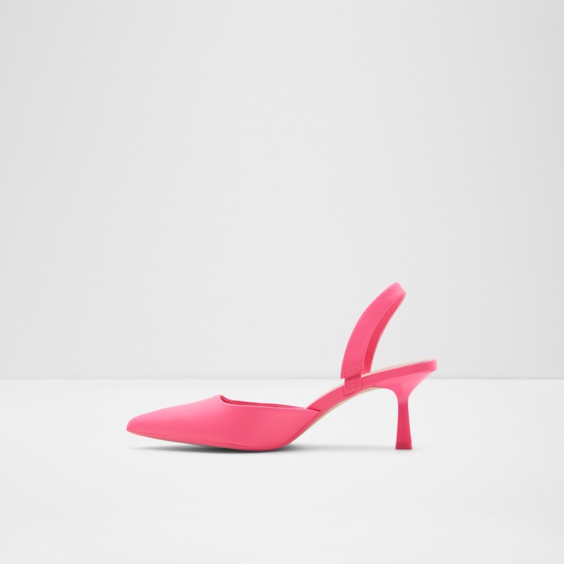 Aldo Fashion Basanti Sling Back High Heel Bright Pink