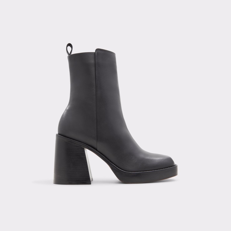 Fashion Black New Arrival Benrubin Ankle Boot Block Heel Aldo