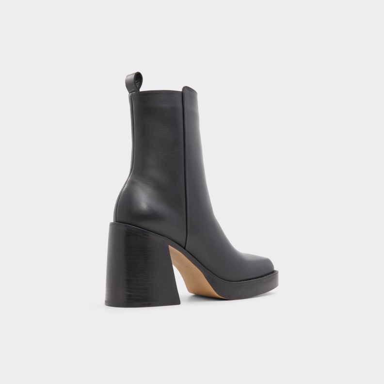 Fashion Black New Arrival Benrubin Ankle Boot Block Heel Aldo
