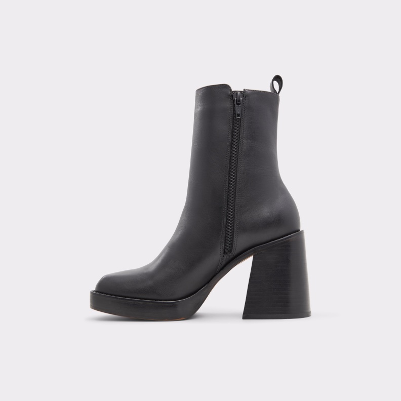 Fashion Black New Arrival Benrubin Ankle Boot Block Heel Aldo