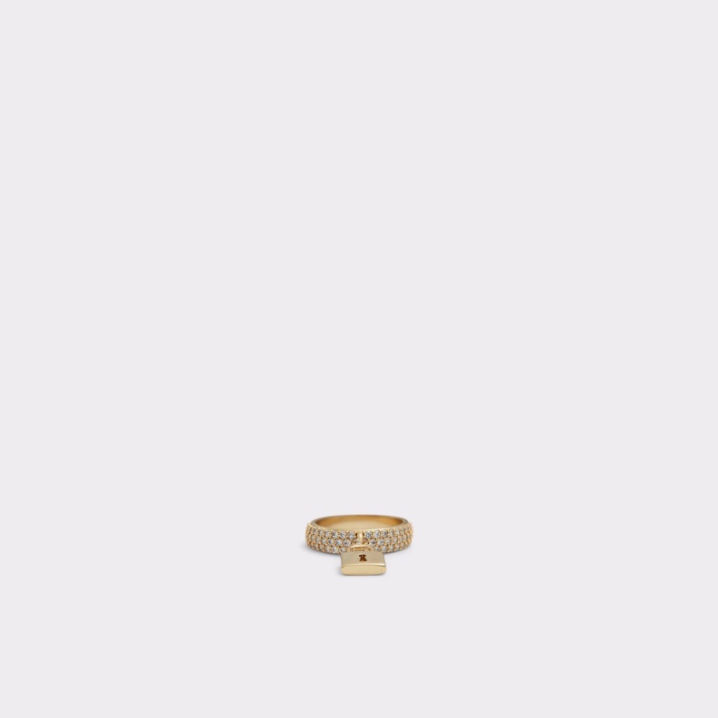 Gold-Clear Multi Berobredar Ring Fashion Aldo