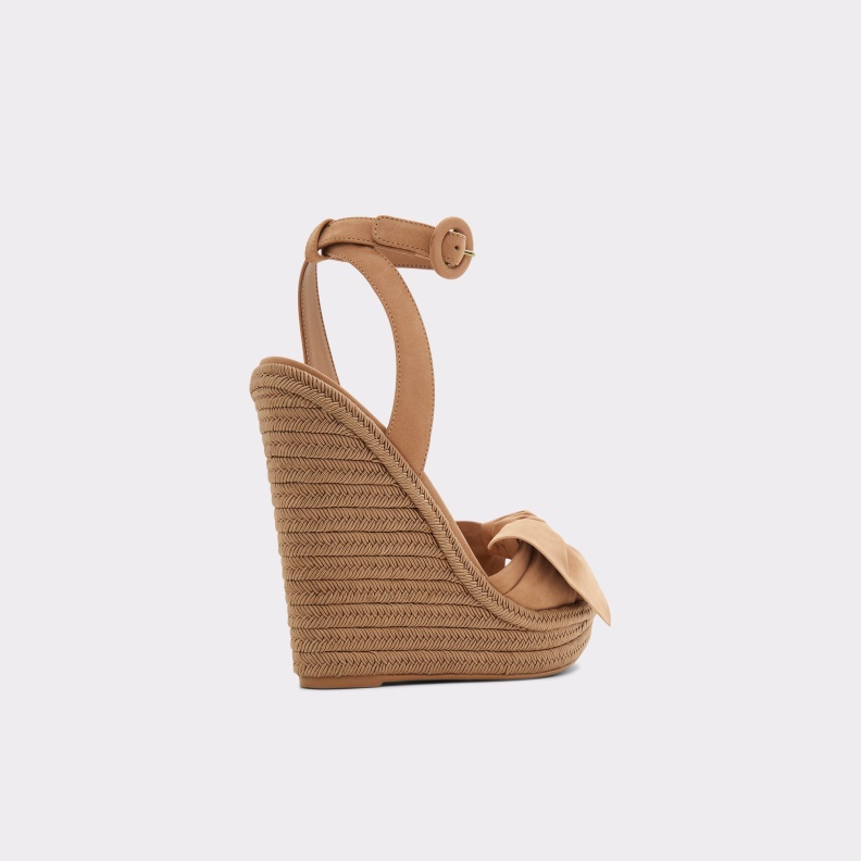 Besch Wedge Sandal Wedge Heel Aldo Fashion Brown