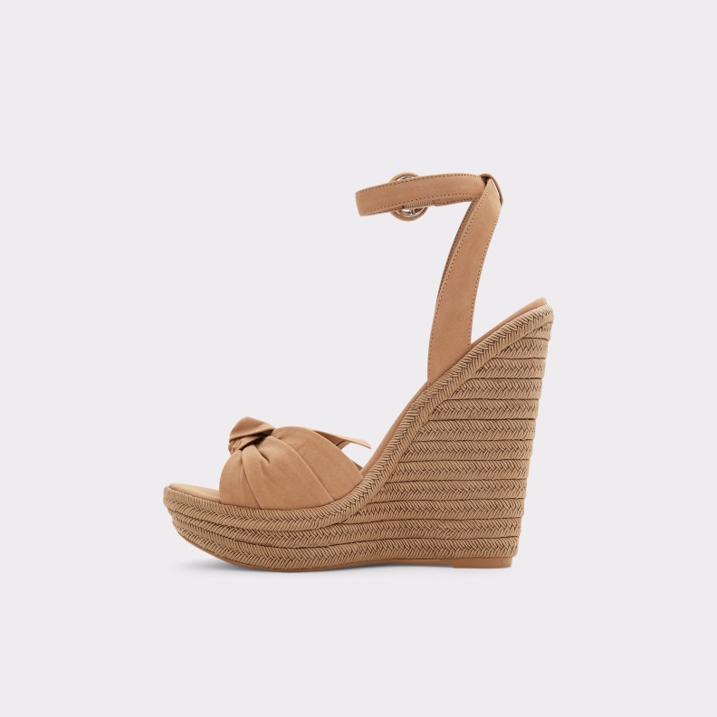Besch Wedge Sandal Wedge Heel Aldo Fashion Brown