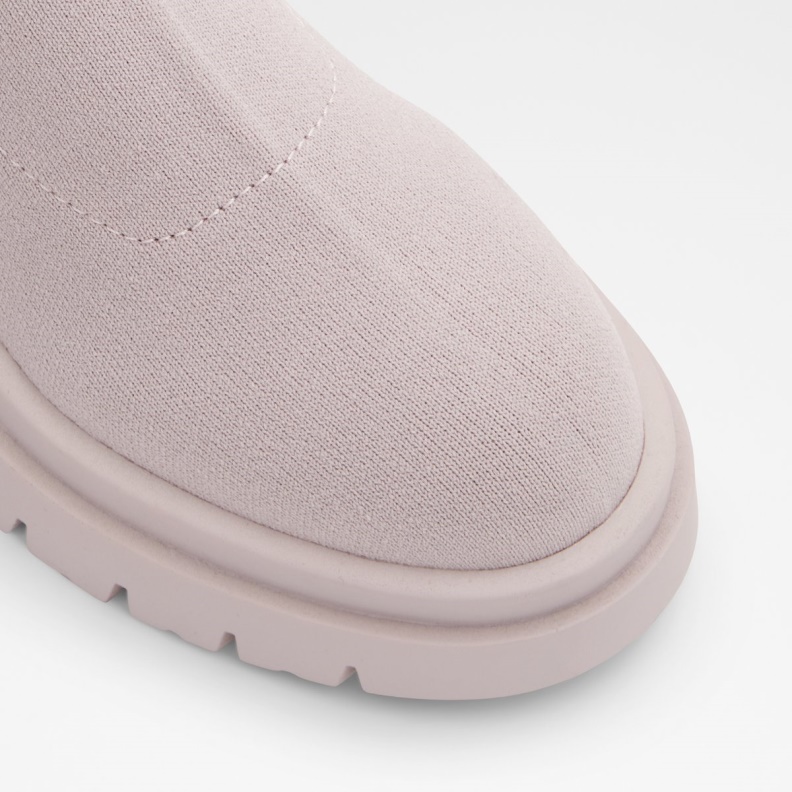 Aldo Grey Fashion Bigact Sock Boot Lug Sole