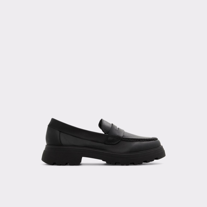 Fashion Black Biglect Loafer Lug Sole Aldo