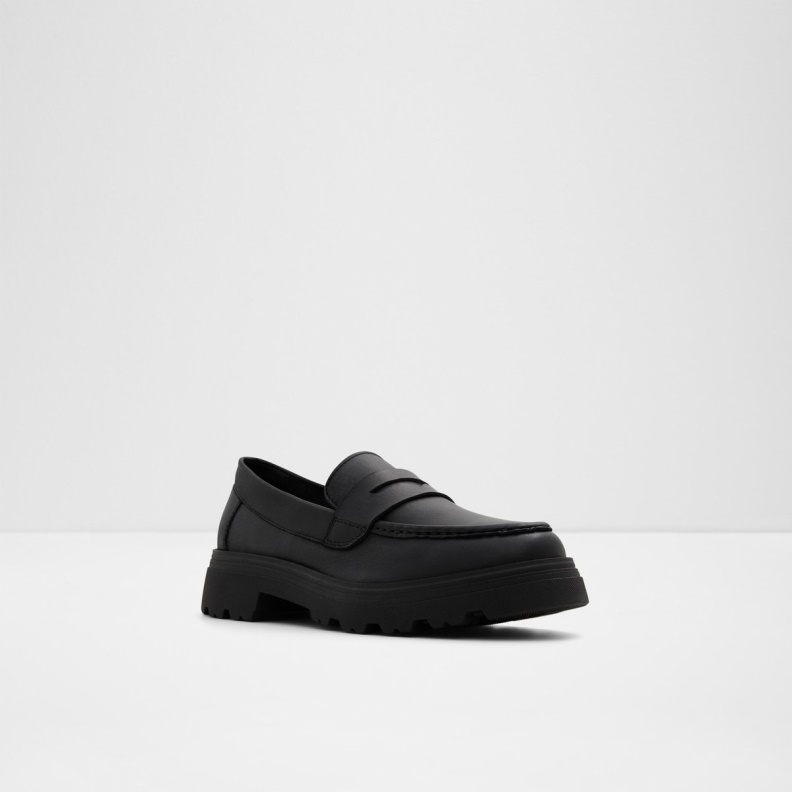 Fashion Black Biglect Loafer Lug Sole Aldo