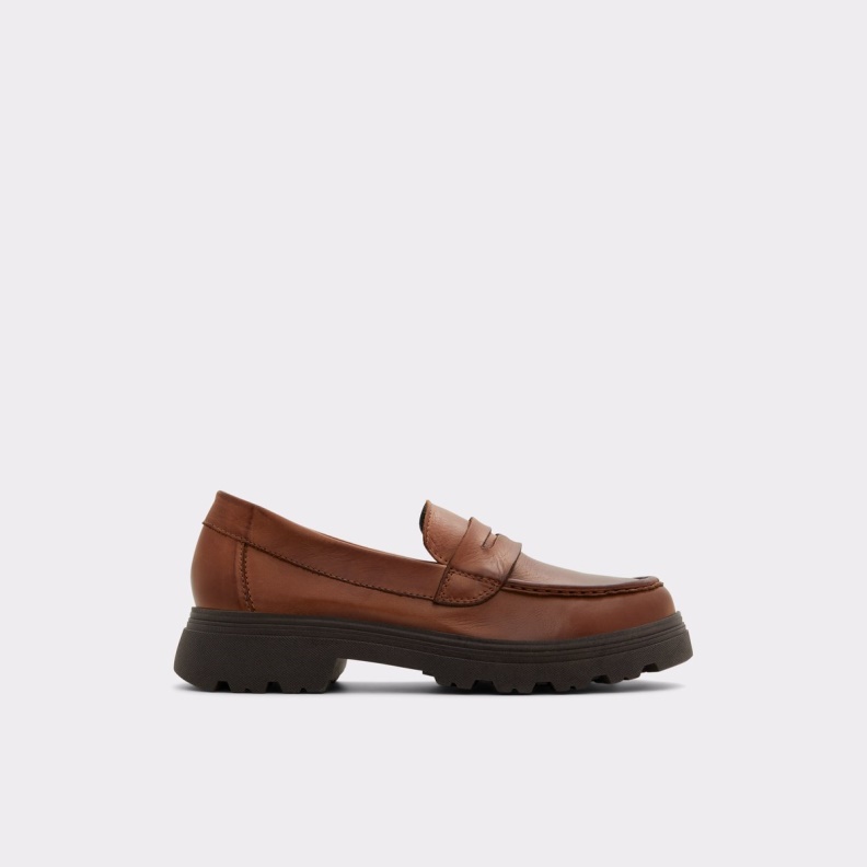 Brown Biglect Loafer Lug Sole Fashion Aldo