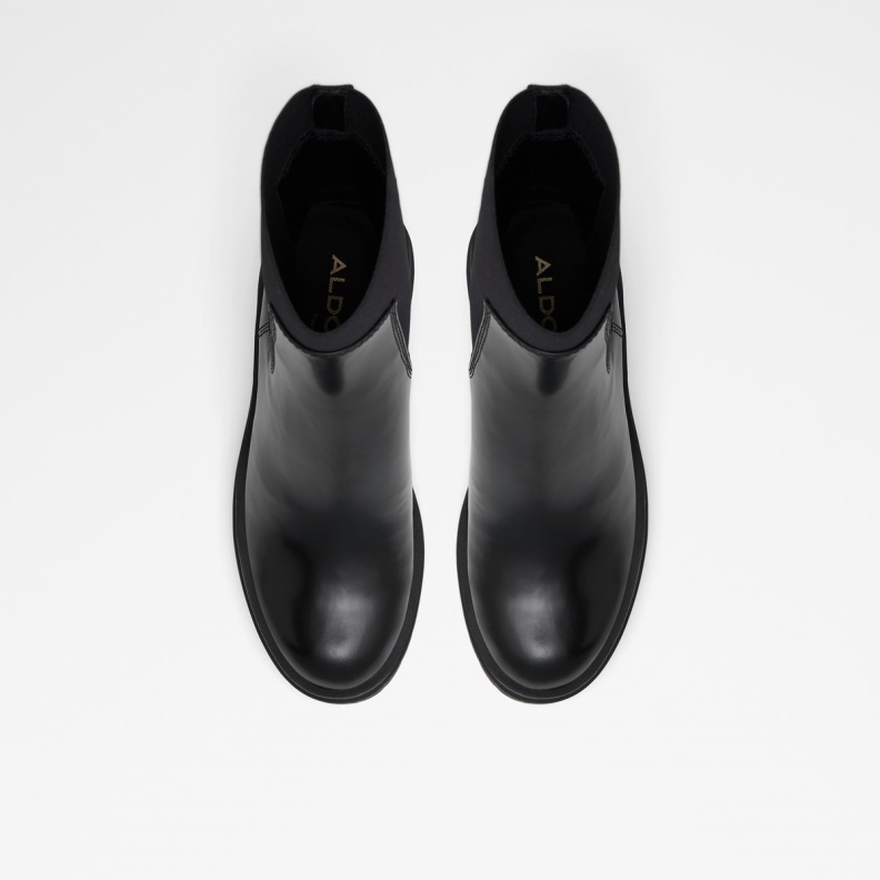 Bigmood Chelsea Boot Lug Sole Fashion Aldo Black