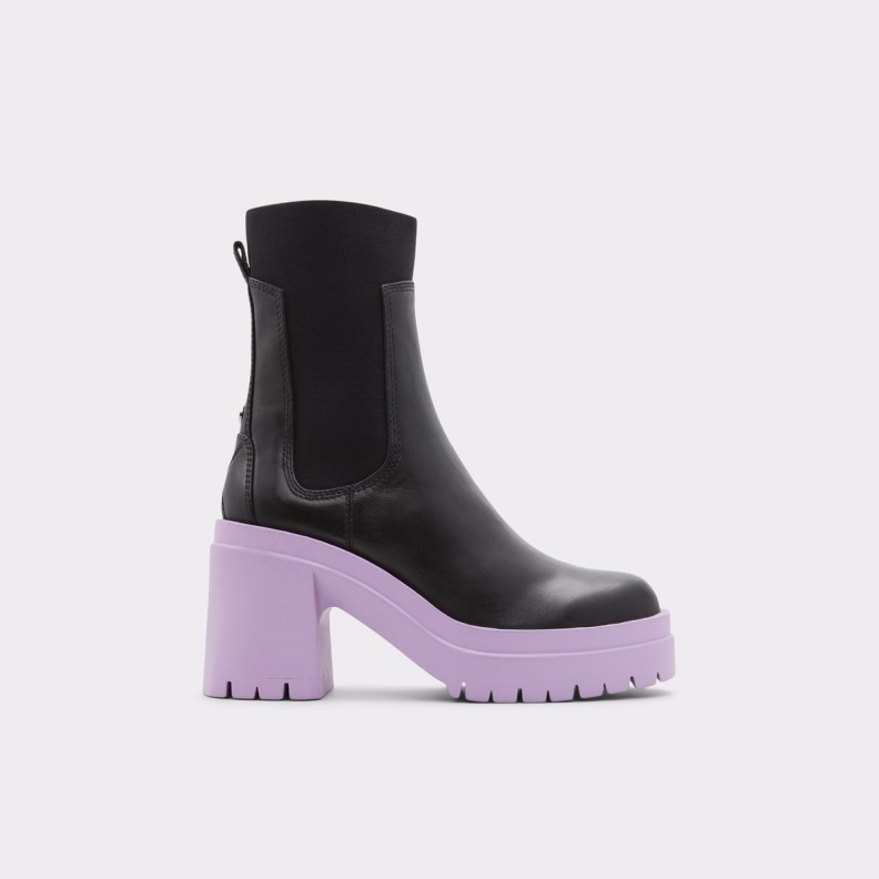 Bigmood Chelsea Boot Lug Sole Bright Purple Aldo Fashion