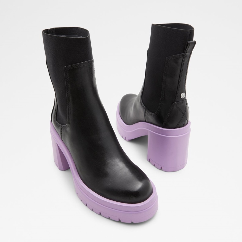 Bigmood Chelsea Boot Lug Sole Bright Purple Aldo Fashion