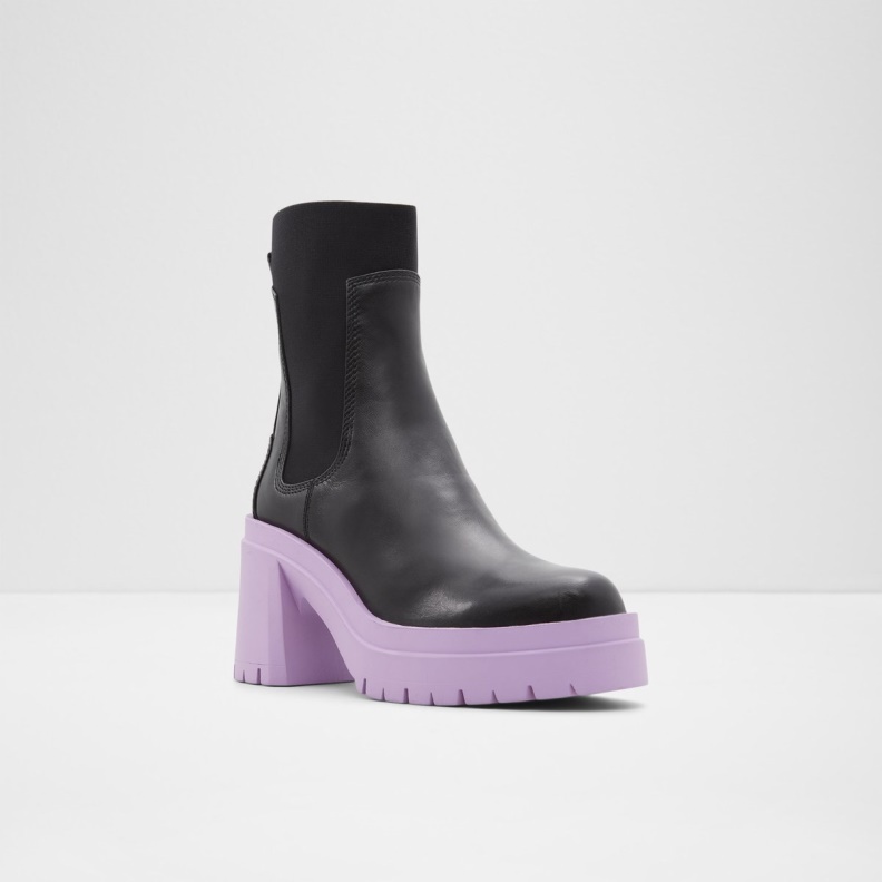 Bigmood Chelsea Boot Lug Sole Bright Purple Aldo Fashion