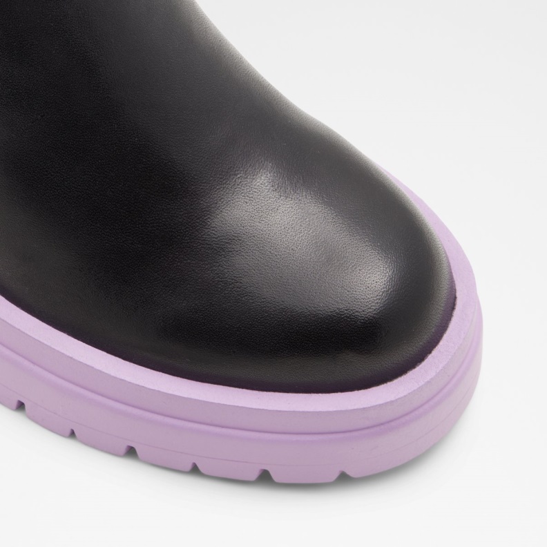 Bigmood Chelsea Boot Lug Sole Bright Purple Aldo Fashion