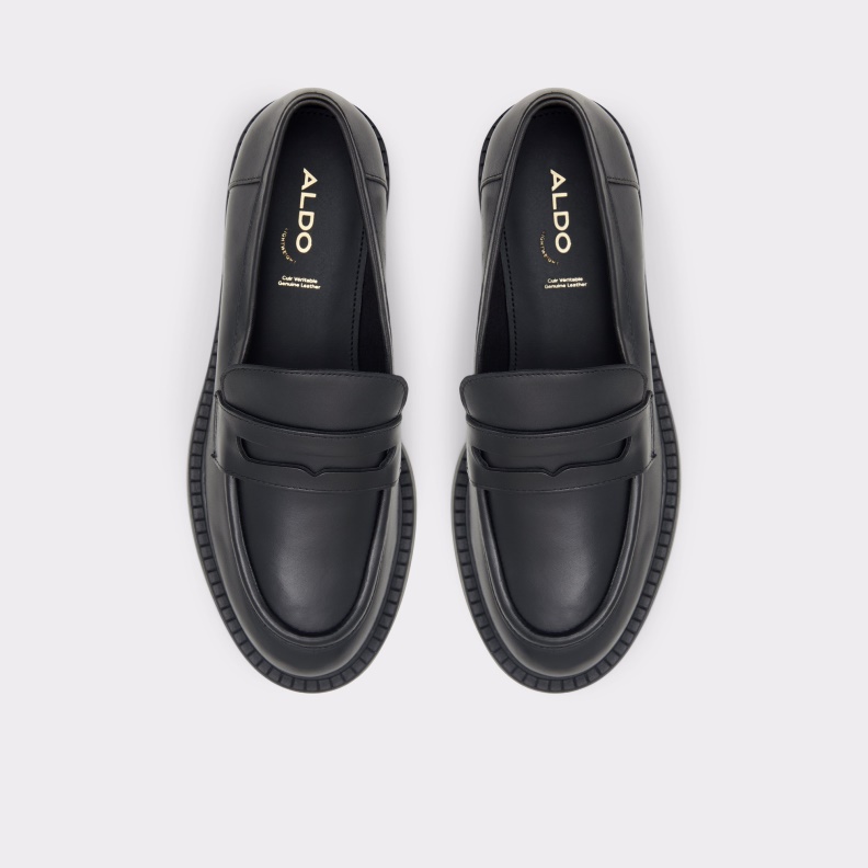 Aldo Fashion New Arrival Bigplan Loafer Lug Sole Black