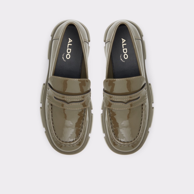 Fashion Khaki Aldo Bigshow Loafer Lug Sole