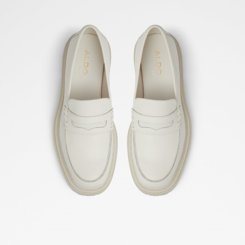 Bigstrut Loafer Lug Sole White Aldo Fashion