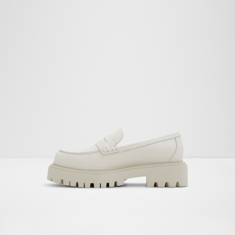 White Bigstrut Loafer Lug Sole Aldo Fashion