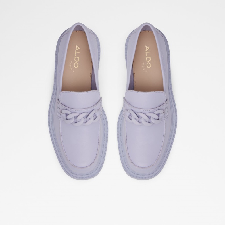 Fashion Purple Aldo Bigstrutx Loafer Lug Sole