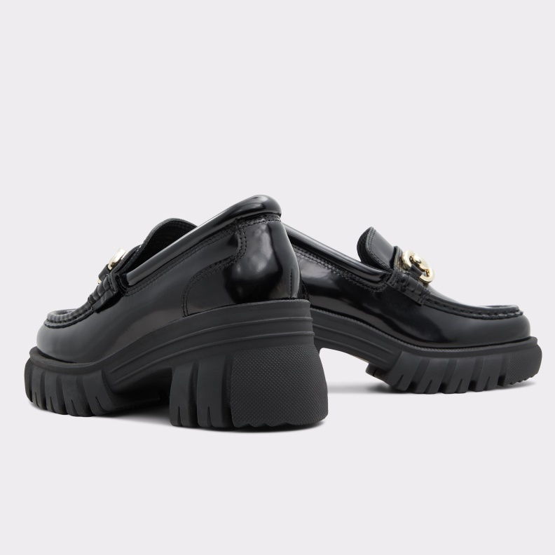 Fashion Black Aldo Bigwalk Loafer Lug Sole
