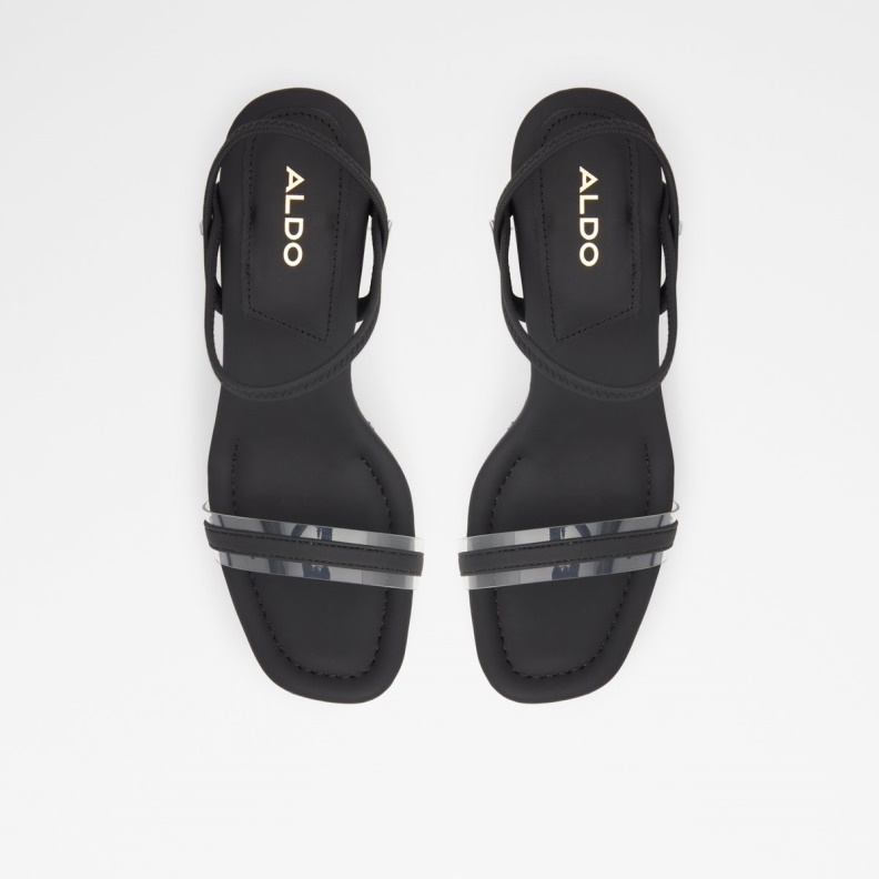 Fashion Black Aldo Bodish Wedge Sandal Wedge Heel