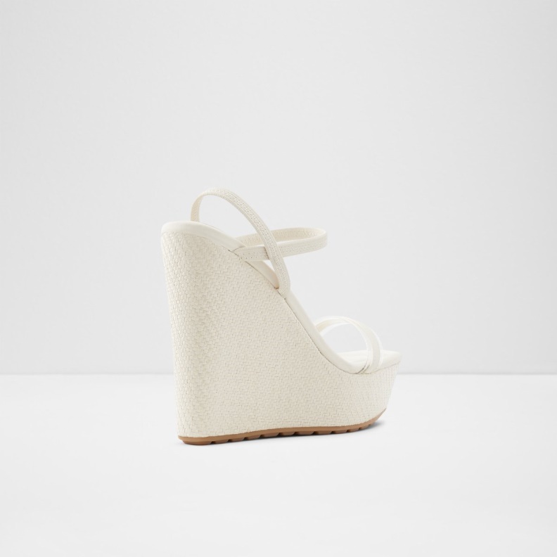 Bodish Wedge Sandal Wedge Heel Fashion White Aldo