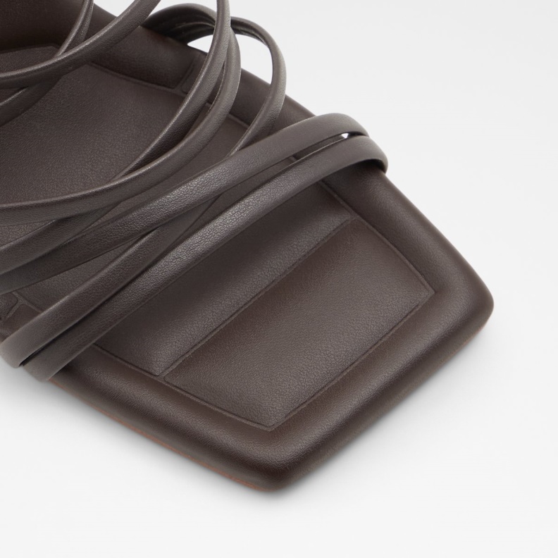 Aldo Bodisse Strappy Heeled Sandal Stiletto Heel Red Fashion