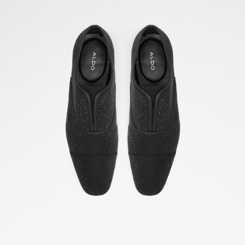 Aldo Bolivar Loafer Black Textile Shiny Fashion