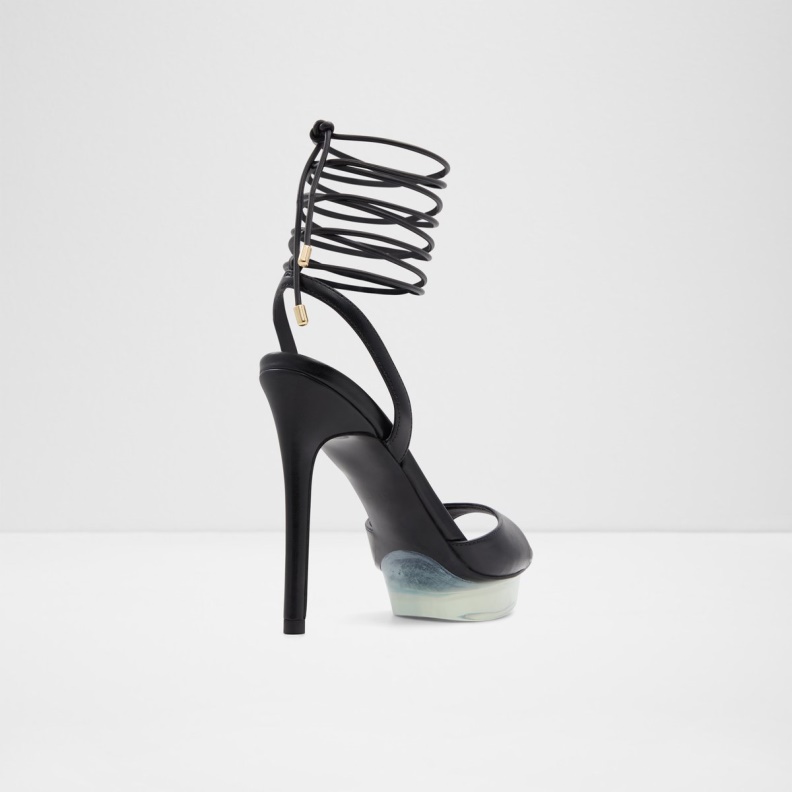 Black Bossis Heeled Sandal Stiletto Heel Fashion Aldo