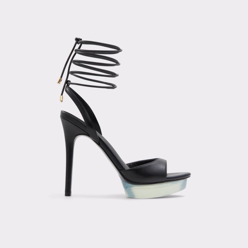 Bossis Heeled Sandal Stiletto Heel Aldo Fashion Black