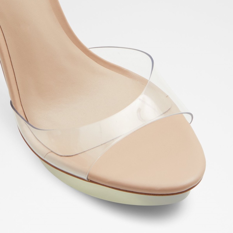 Bossis Heeled Sandal Stiletto Heel Fashion Aldo Bone