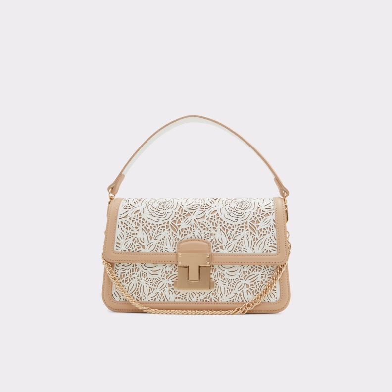 White Fashion Aldo Sold Out Botannax Shoulder Bag