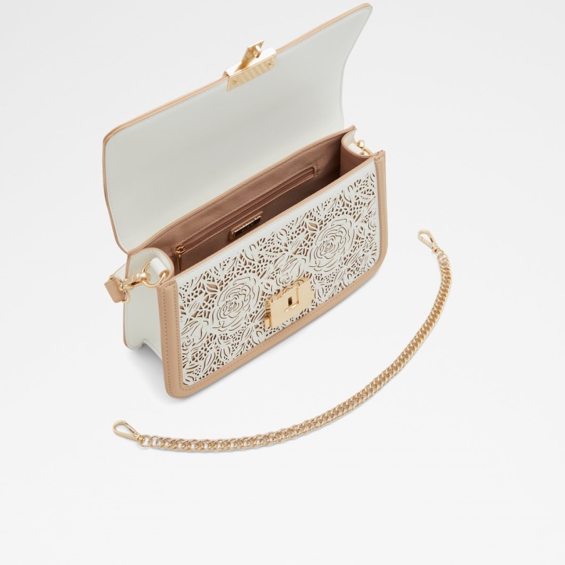 White Fashion Aldo Sold Out Botannax Shoulder Bag