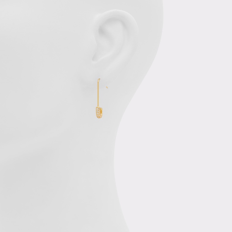 Aldo Fashion New Arrival Bottger Earrings Gold-Clear Multi