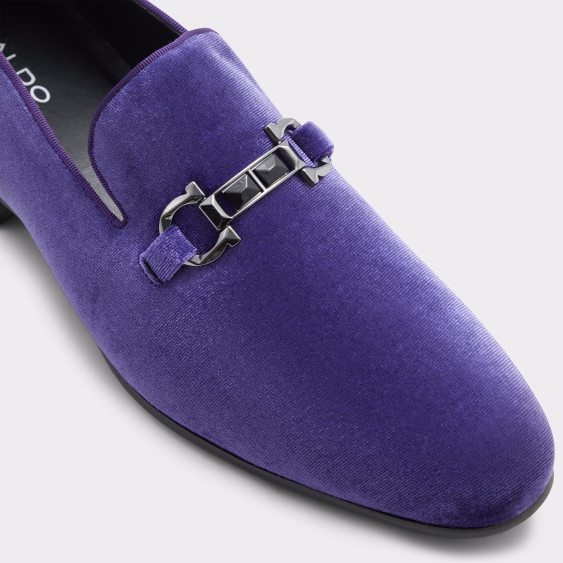 Fashion Dark Purple New Arrival Bowtie Loafer Aldo