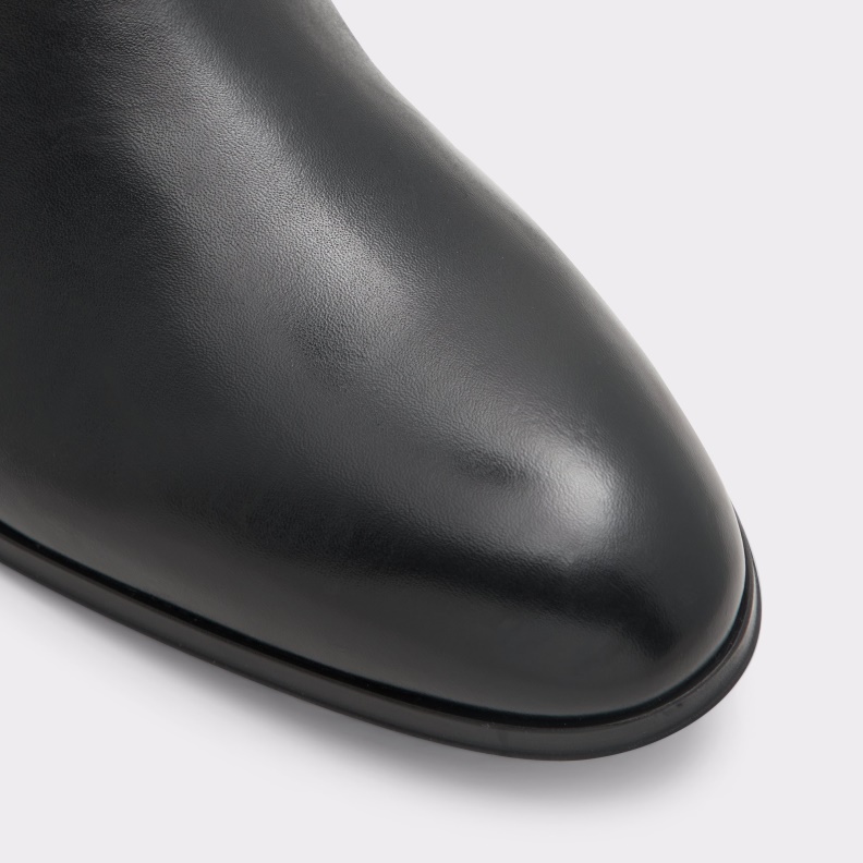 Aldo Black Leather Smooth Fashion New Arrival Brahm Ankle Boot