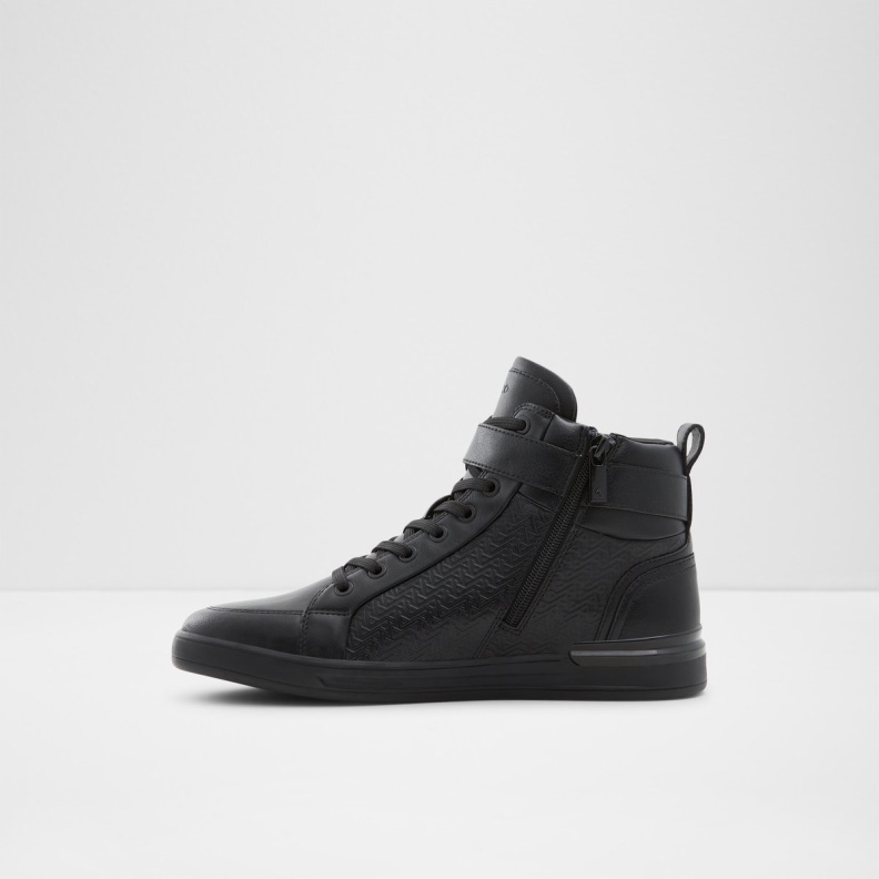 Fashion Black Aldo Brauerr High Top Sneaker Cup Sole