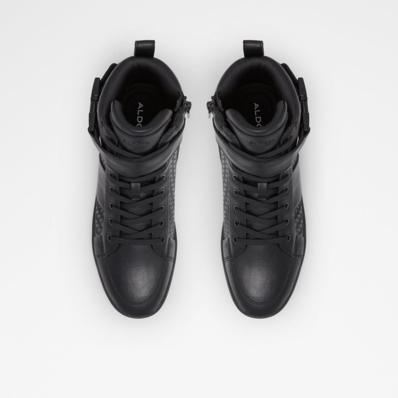 Fashion Black Aldo Brauerr High Top Sneaker Cup Sole