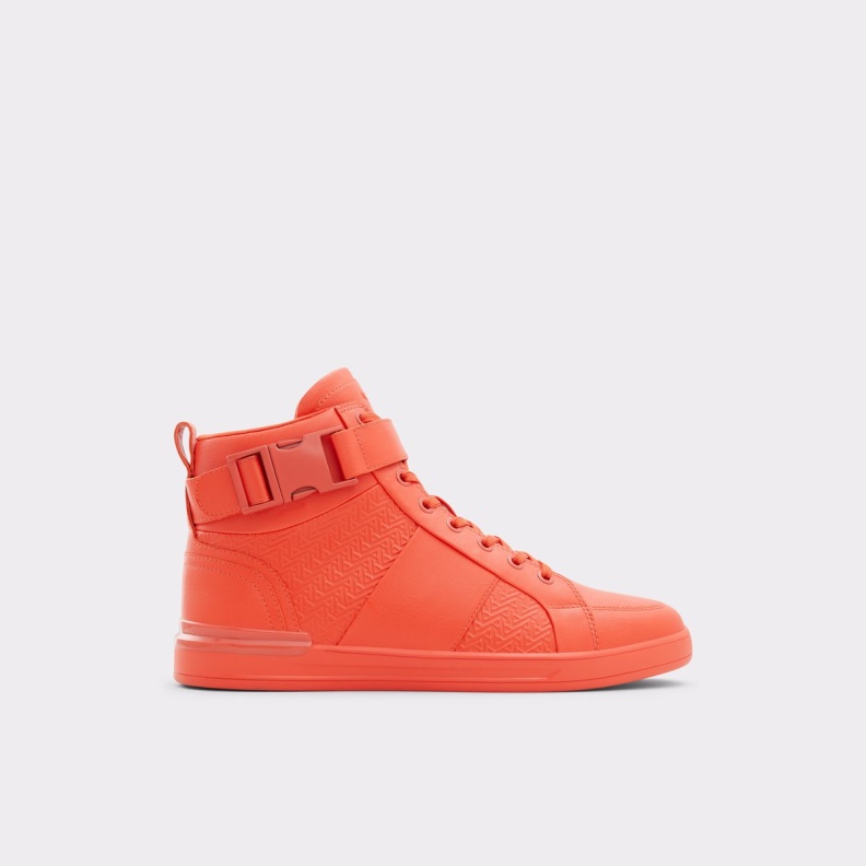 Fashion Red Brauerr High Top Sneaker Aldo