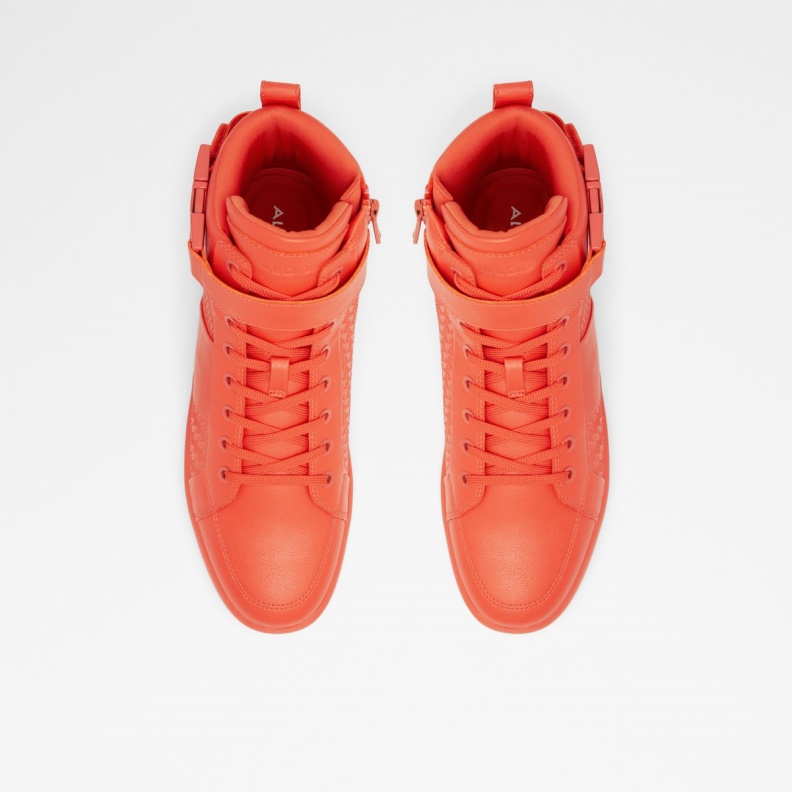 Red Brauerr High Top Sneaker Aldo Fashion