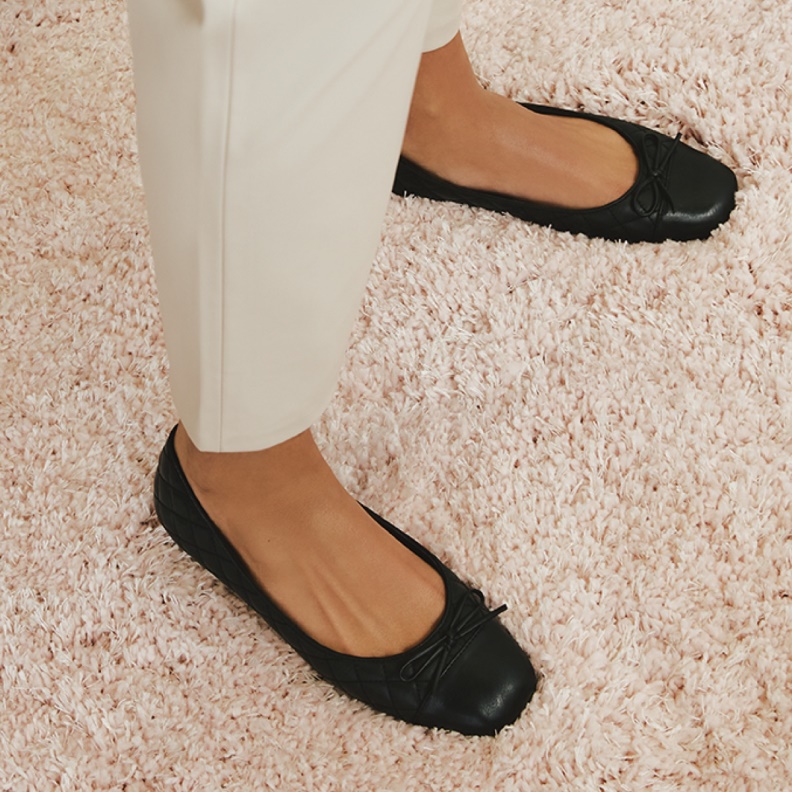 Fashion Aldo Black Braylynn Ballerina