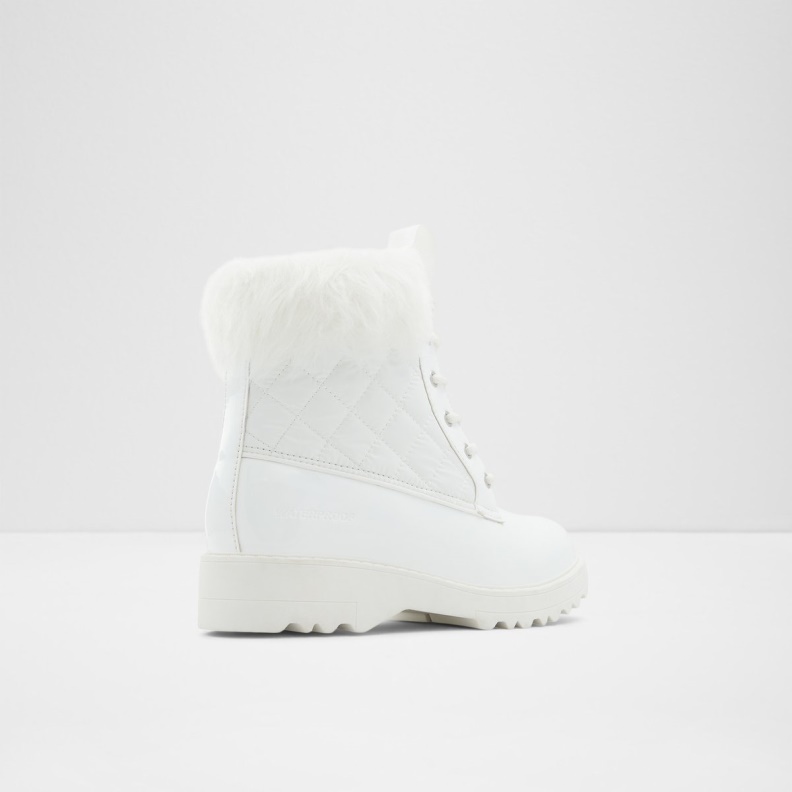 Aldo Fashion Breadda Snow Boot Lug Sole White