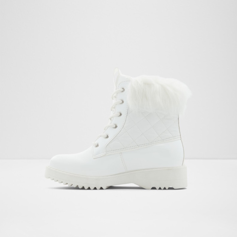 Aldo Fashion Breadda Snow Boot Lug Sole White