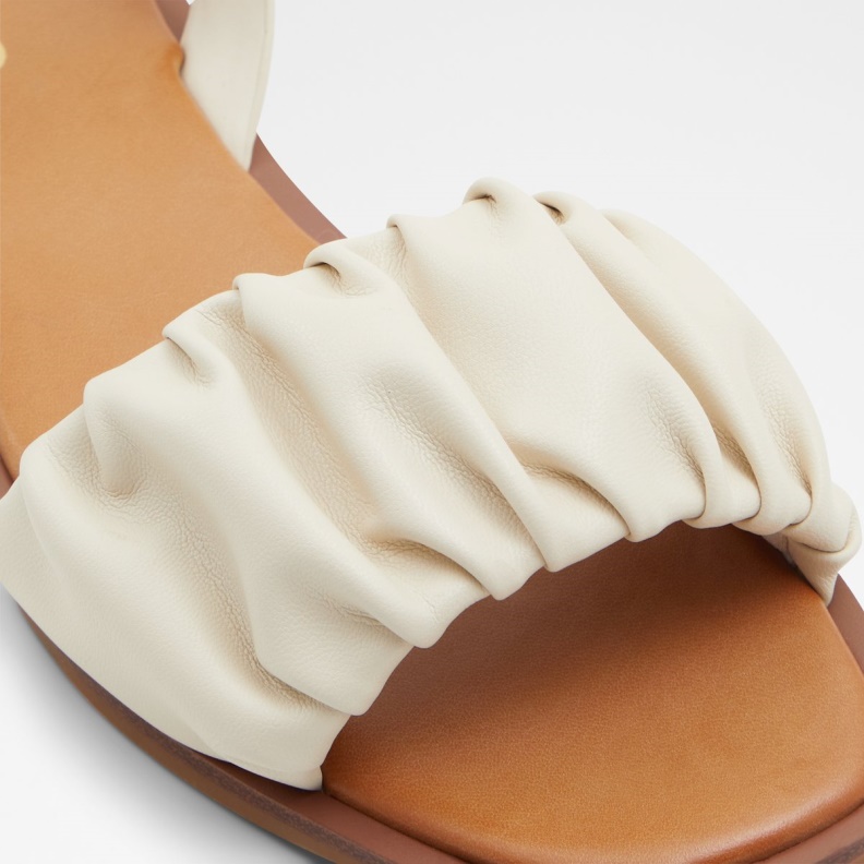 Fashion Aldo White Brelden Slide Sandal