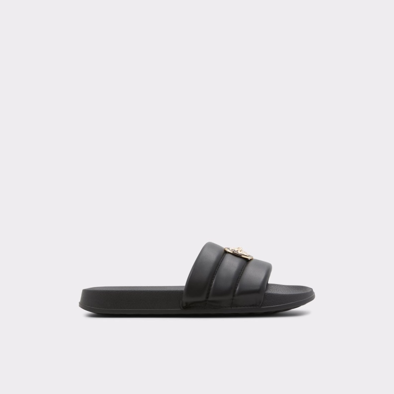 Black-Gold Multi Brerra Flat Sandal Aldo Fashion