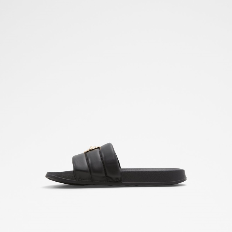 Black-Gold Multi Brerra Flat Sandal Aldo Fashion