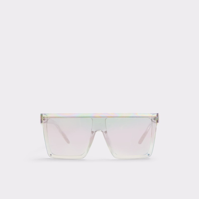 Aldo Clear Fashion Brightside Shield Sunglasses