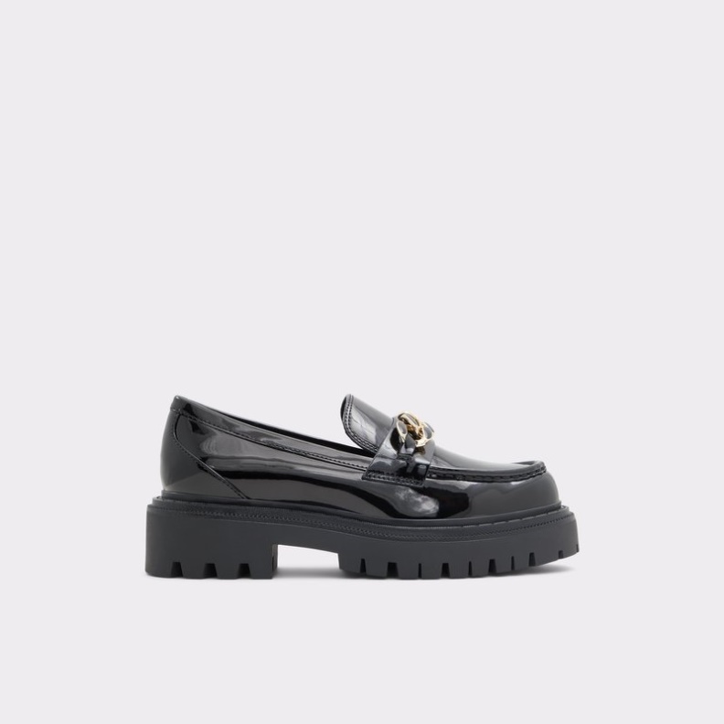 Aldo Fashion Schwarz Synthetik Patent Brixton